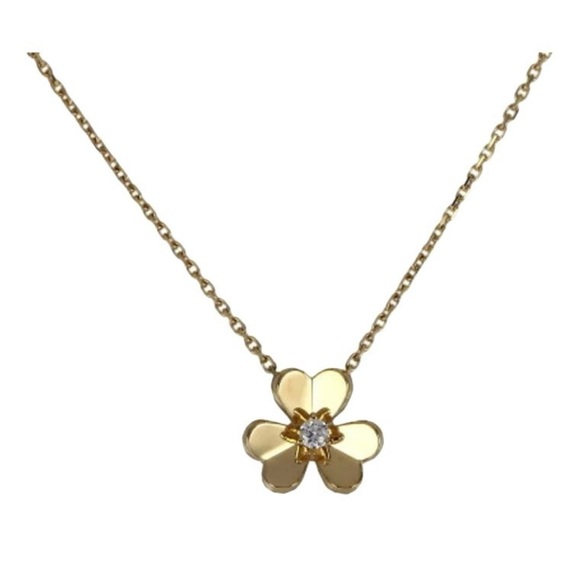 Van Cleef & Arpels mini frivole Necklace 18 K - Picture 2 of 11